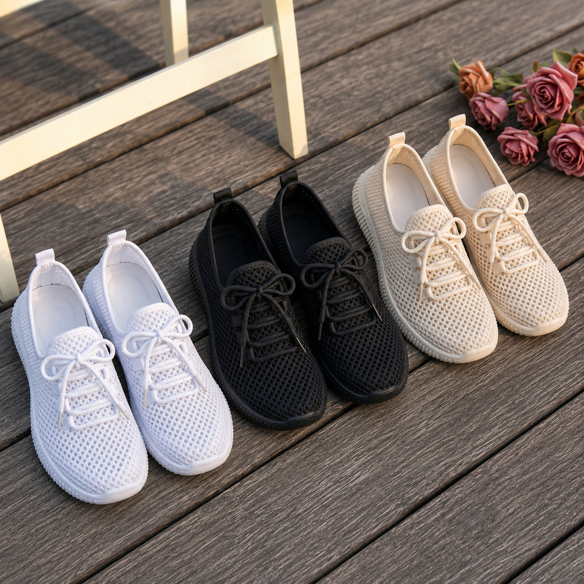 ๐ ๐ฆ๐๐บ๐บ๐ฒ๐ฟ ๐๐น๐ฒ๐ฎ๐ฟ๐ฎ๐ป๐ฐ๐ฒ ๐๐๐ฒ๐ป๐ โก: Breathable Mesh Sneakers for Women & Men โ Lightweight, Flexible & Comfortable All Day โ ๐๐ถ๐บ๐ถ๐๐ฒ๐ฑ ๐ง๐ถ๐บ๐ฒ: ๐ด๐ฌ% ๐ข๐๐!
