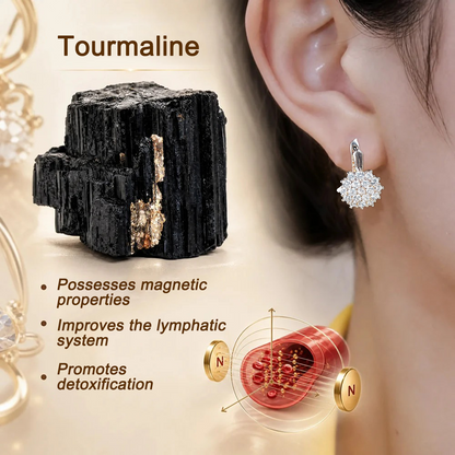 [Limited Time Offer - 80% OFF Today 🔥] 👩🏻‍⚕️ Germanium & Magnesium Earrings – Lymphatic Drainage & Magnetic Therapy