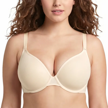 ✨Women’s Air-Light Sheer Mesh Bra – Breathable, Unpadded Underwire Support & Convertible Straps