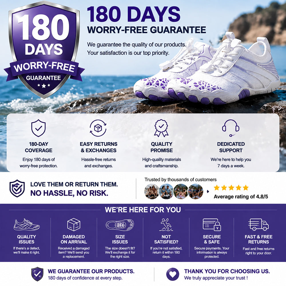 💖 Unisex Barefoot Water Shoes 💖 – Breathable, Water-Resistant & Sand-Repellent | Ultra-Light Aqua Shoes with Memory Foam Comfort & Quick-Drying Design
