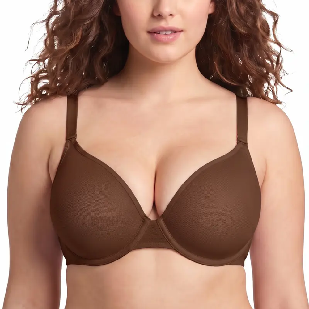 ✨Women’s Air-Light Sheer Mesh Bra – Breathable, Unpadded Underwire Support & Convertible Straps