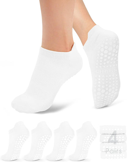 Move With Confidence™ Pilates Grip Socks – Soft Non Slip Socks Designed for Yoga, Pilates & Everyday Comfort