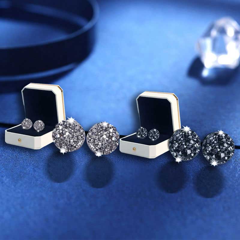 Silver + Black